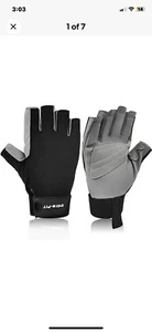 Intra-FIT Hiking, Rock Climbing Gloves Rope Climbing Gloves Belay Gloves Size L - Picture 1 of 6