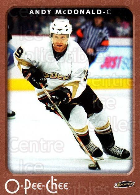 2006-07 O-Pee-Chee #3 Andy McDonald - Image 1 of 1