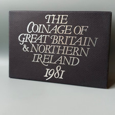 Royal Mint 1981 Great Britain & N Ireland Proof 6-Coin Set