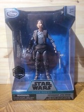 Star Wars Elite Series Sergeant Jyn Erso Die Cast Figure Disney Store NEW