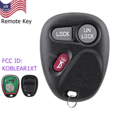 Replacement For 2001 2002 Chevrolet Silverado 1500 2500 3500  Remote Car Key Fob - Image 1 of 4