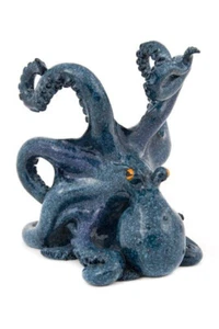 Blue Octopus 90159 Kraken Ceramic Nautical Wine Holder 8.25" H - Imagen 1 de 2