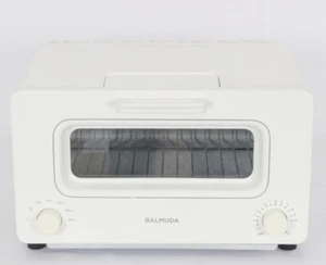 BALMUDA Steam Oven Toaster K01E-WS White 100V 1300W Used Tested From Japan - Picture 1 of 10