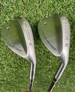 Spin Doctor RI Replaceable Insert System Wedges 56° & 60° (Set Of 2) RH Graphite - Picture 1 of 19