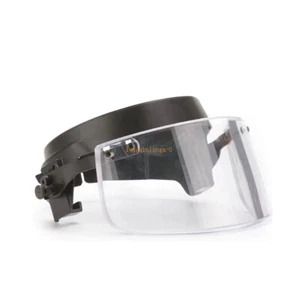 Tactical Ballistic Face Shield NIJ 3A Bulletproof Mask Visor For FAST/M88 Helmet - Picture 1 of 13