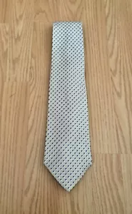 Men's Tie Gold & Blue By Arrow Silk Classic 3 3/4" x 58" - Picture 1 of 12