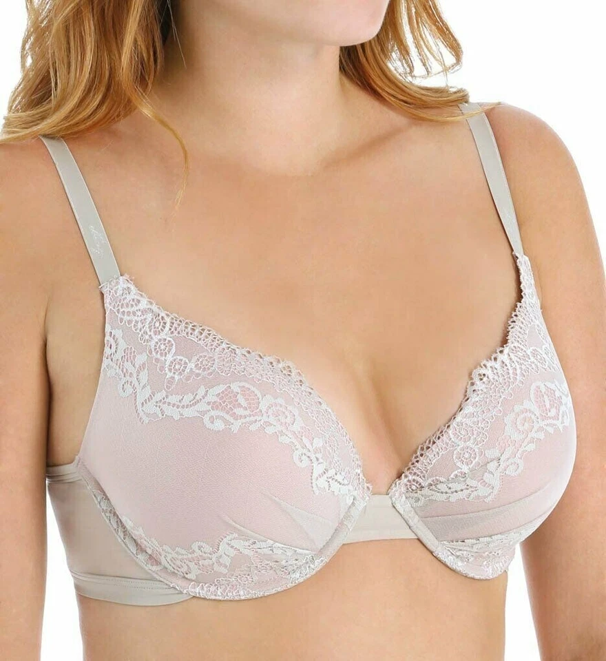 Sujetador camiseta push-up con aros perfil perfecto DKNY 453237 precio de venta sugerido por el fabricante $44 Foto 1 de 1