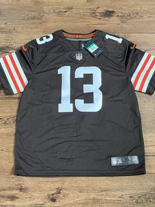 Nike Cleveland Browns Odell Beckham Vapor Stitched Jersey ‘Brown’ (size mens XL) - Picture 1 of 10