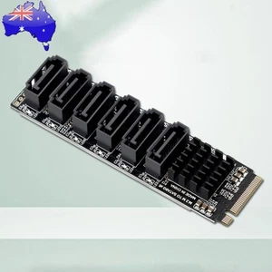 M2 M-EKY PCIE3.0 To SATA6G Expansion Card for Hard Disk Support SATA - Afbeelding 1 van 12