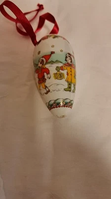 Hutschenreuther Porzellan Weihnachtszapfen Zapfen 1998 ohne Originalverpackung - Bild 1 von 4