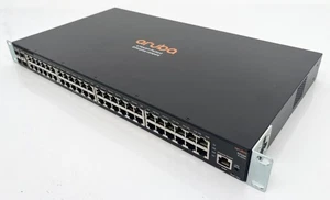 HPE JL260A Aruba 2930F 48x 1Gbit RJ45 4x 1Gbit SFP 1U Switch - 3 Year Warranty - Picture 1 of 4