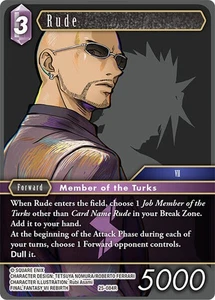 Foil - Rude - 25 / NM / English FF - Picture 1 of 1