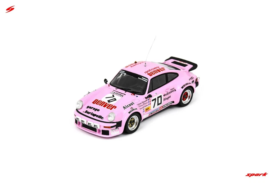 Spark S9846 1/43 Porsche 934 #70 Le Mans 24H 1981 T. Perrier V. Bertapelle Salam
