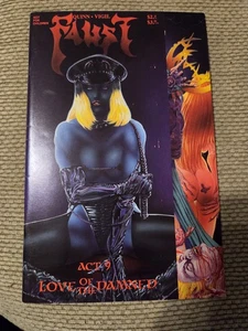 Faust - Act 9 Love of the Damned - Tim Vigil & David Quinn 1992 1st Print - Bild 1 von 6
