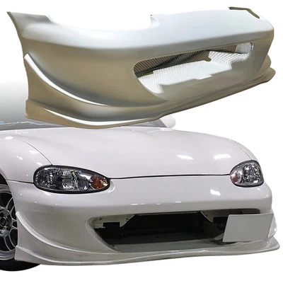 ModeloDrive FRP GVAR Front Bumper MX-5 (NB1) for Miata Mazda 98-00 modelodrive_ - Imagem 1 de 4
