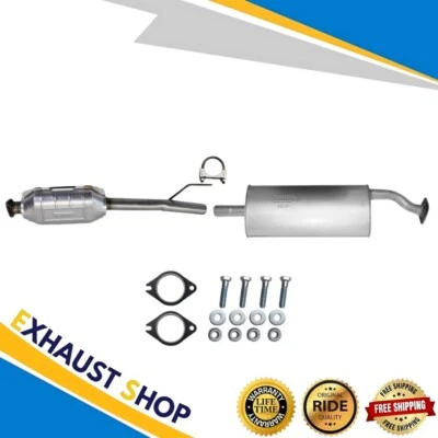 Rear Cat Converter&Muffler For 2001 2002 2003 2004 Ford Escape|Mazda Tribute 3L - Image 1 of 4