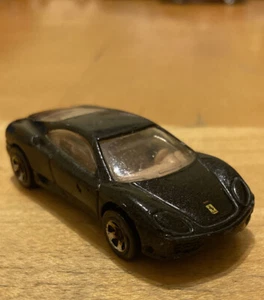Vintage 1999 Hot Wheels Ferrari 360 Modena Rare Black Original Old Car Free Ship - Picture 1 of 7
