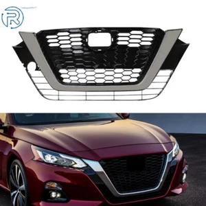 For Nissan Altima 2019-2021 ABS Plastic Grill Front Bumper Upper Black Grille - Bild 1 von 8