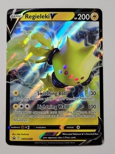 Regieleki V SWSH280 SWSH: Sword & Shield Black Star Promo Cards Holo - Picture 1 of 2