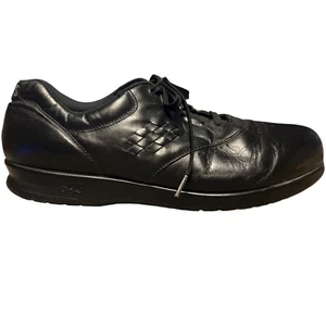 SAS Free Time schwarze bequeme orthopädische Damen-Wanderschuhe aus Leder Größe 11 M - Bild 1 von 13