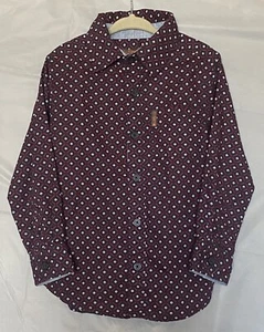 Ben Sherman Shirt Boys Size 4 Long Sleeve Button Up Top - Picture 1 of 8