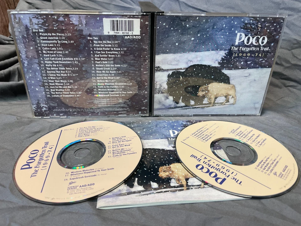 Poco the forgotten trail  1969-74 2 CD Set pop rock country Buffalo Springfield Foto 1 de 1