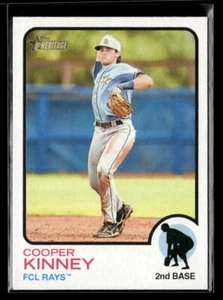 2022 Topps Heritage Minor League #32 Cooper Kinney - Picture 1 of 2