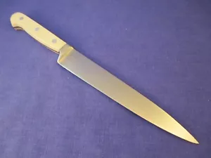 Cuchillo de tallado profesional Henckels con mango blanco de 8 pulgadas - 30060-200 - Imagen 1 de 11