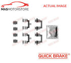 BRAKE PADS FITTING KIT SHIMS REAR QUICK BRAKE 109-0026 G NEW OE REPLACEMENT