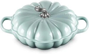 Le Creuset Sea Salt Halloween Signature Buffet Casserole Pumpkin Enamel JPN NEW - Picture 1 of 9