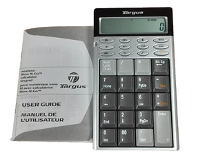 TARGUS Wireless Calculator Keypad AKP02 USB Receiver Stow-N-Go with Display - Picture 1 of 10