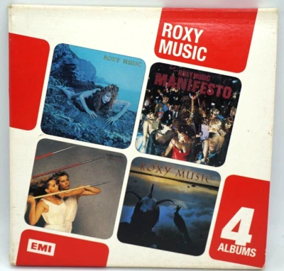 Roxy Music : 4 CD ALBUMS BOXSET (EU 2011 PRESS) - Bryan Ferry - Avalon - Siren - Image 1 of 3