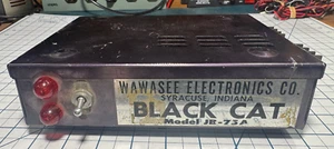 Tested Wawasee Black Cat 15-12-10m Mobile Linear Amplifier Model JB-75A +Box - Picture 1 of 17