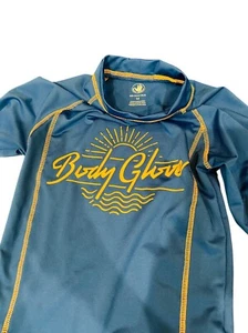 BODY GLOVE Blue Rash-Guard / Shirt, Size Boys 10 Nylon Spandex Sun UV Protection - Picture 1 of 3