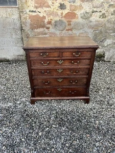 A Period Oak Chest of Drawers / Georgian Chest Of Drawers - Picture 1 of 24