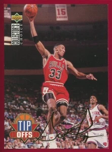Scottie Pippen 1994-95 Collector's Choice #169 GOLD SIGNATURE parallel - nice! - Picture 1 of 2