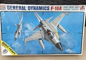 ESCI 1/48 General Dynamics F-16A Plastic Model Kit 4010  Sealed - Picture 1 of 1