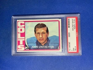 1972 Topps Football #165 Johnny Unitas PSA 7 - Picture 1 of 2