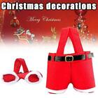 1PCS Candy Bags Portable Christmas Decorations Gift Pants Santa 2023 Style K4W1