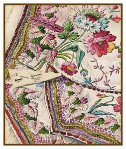 Tailor of Gloucester Waistcoat detail #2 Beatrix Potter Counted X Stitch Pattern - Picture 1 of 10