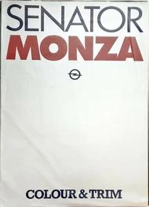 3x Opel Senator Monza Brochures 1978 - Picture 1 of 1