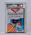 Zaxxon 3-d sega master system vga graded 90 sealed