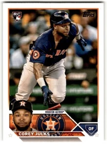 2023 Topps Update Corey Julks Rookie #US228 Houston Astros - Picture 1 of 2