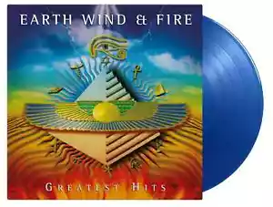 Earth, Wind & Fire Greatest Hits LP Album vinyl record limited 2 x Blue Numbered - Picture 1 of 14