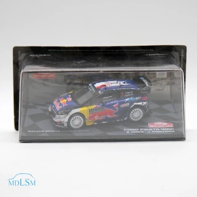MODELLINO AUTO FORD FIESTA WRC 2017 S. OGIER J. INGRASSIA - EDICOLA - SCALA 1:43 - Immagine 1 di 2