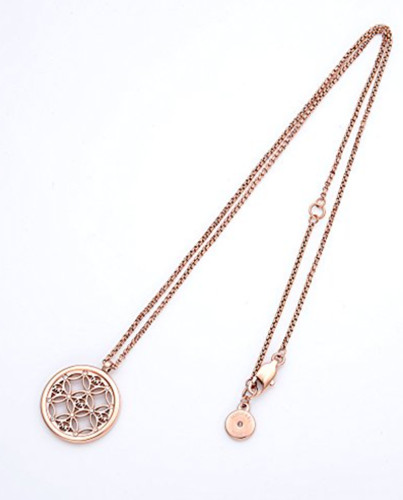 Michael Kors Heritage MK Monogramma Oro Rosa Collana Cristalli MKJ4285791 + SCATOLA MK
