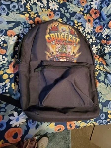 Rare Cruefest  Motley Crue Hollywood whiskey a-go-go black backpack 2022 - Picture 1 of 11