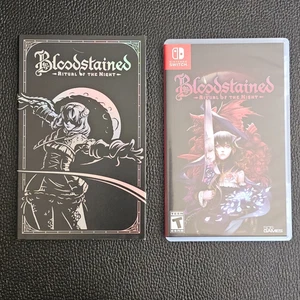 Bloodstained: Ritual of the Night with Kickstarter Slipcover - SHIPS IN BOX - Picture 1 of 6