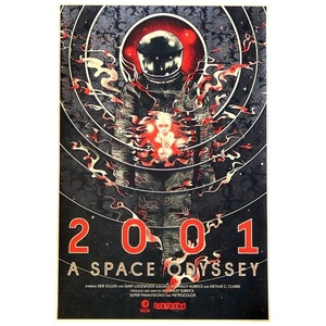 2001: A Space Odyssey Zarathustra Poster by Nikita Kaun – Silver Variant, 2016 - Picture 1 of 7