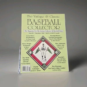 Vintage & Classic Baseball Collector Magazine  Issue # 6 May/June 1996 VCBC Vtg - Bild 1 von 12